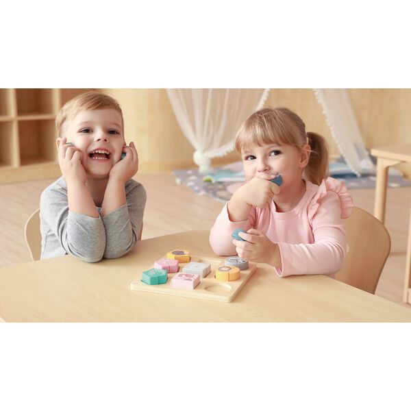 Viga Viga 44012 PolarB Układanka 2w1 Puzzle - kształty 6503237 6971608440120