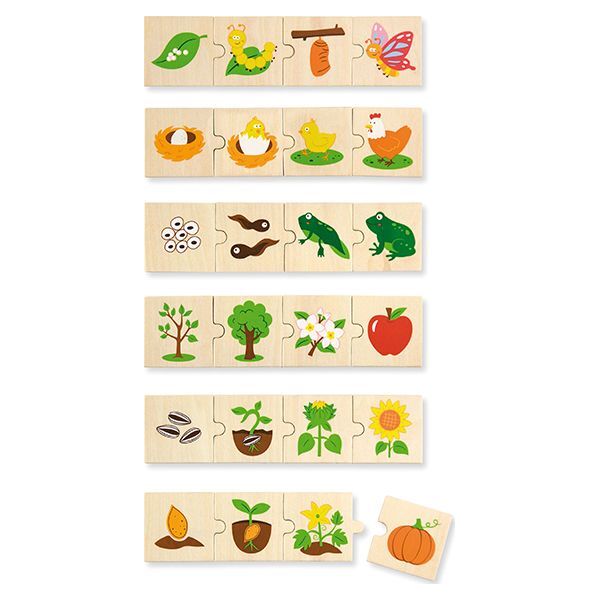 Viga Viga 51609 Puzzle - jak rośnie… 6503252 6934510516093