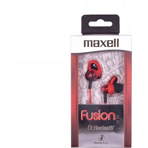 Słuchawki Maxell EB-BTFUS9 Fusion+ Czerwone 6503744 4902580779313