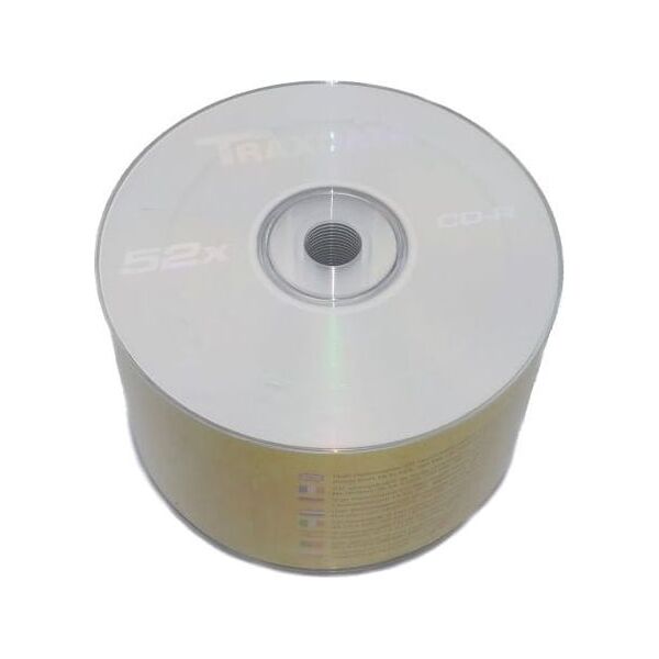 Traxdata CD-R 700 MB 52x 50 sztuk (TRC50V) 6503776 8717202997190