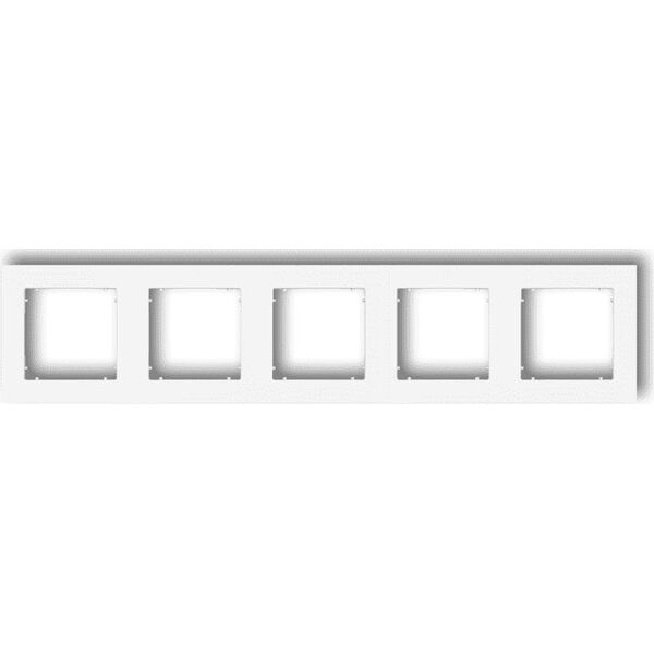 Karlik MINI Ramka pięciokrotna biała (MR-5) 6505566 5903268584792
