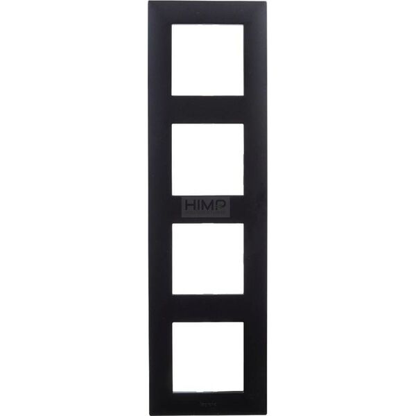 Legrand Niloe Step - ramka poczwórna 4x- kolor czarny 863594 6505622 3414971843486