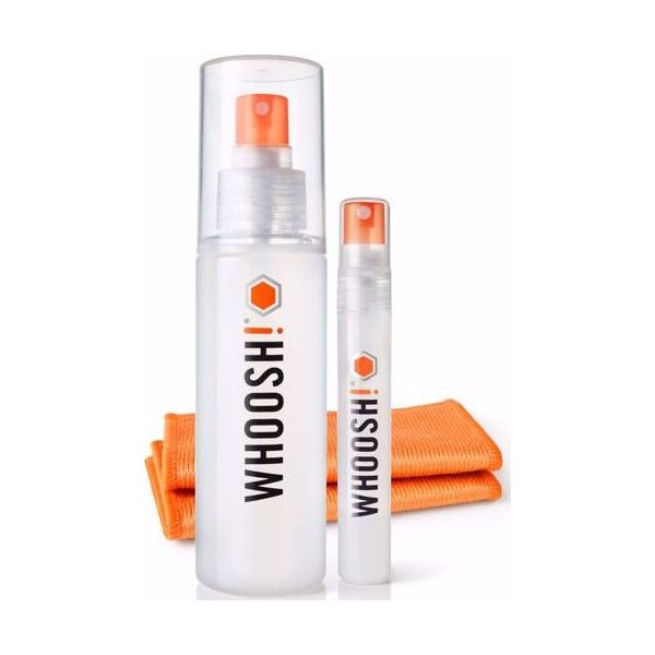 Whoosh GO Spray do czyszczenia ekranów 100ml + 8ml + ściereczka (1FG108ENFR) 6538583 837296000052