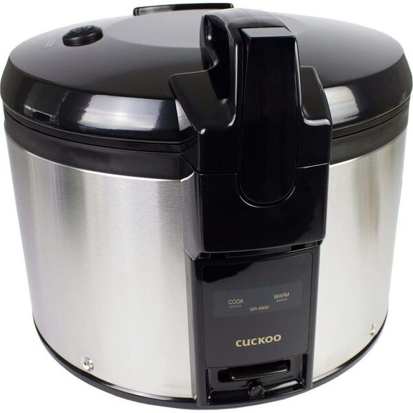 Cuckoo Cuckoo Reiskocher 4,60l SR-4600 antihaft, Edelstahlgehäuse 6550040 8809660011454