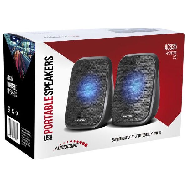 Głośniki komputerowe Audiocore AC835 6558549 5902211116202