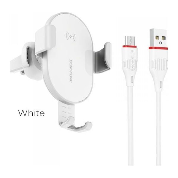 Borofone Uchwyt grawitacyjny do samochodu BFO-BQ5-W 6558786 6931474716965