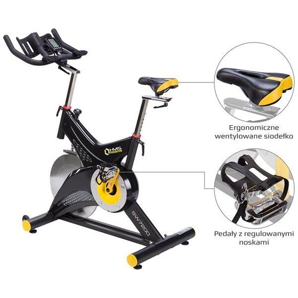 Rower stacjonarny HMS SW7200 mechaniczny indoor cycling 6578268 5907695539202