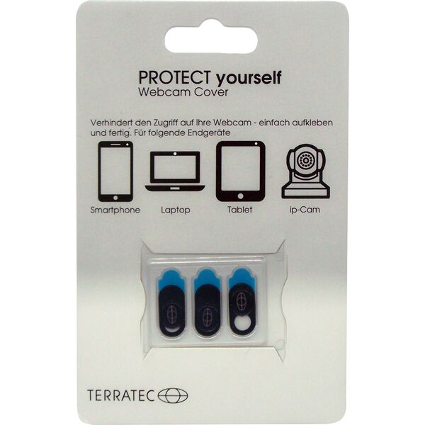 TerraTec TERRATEC Protect yourself (3er Pack) Webcamcover 6602564 4040895005649