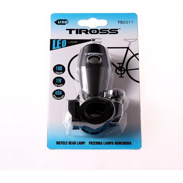 Tiross Lampka rowerowa Tiross TS-2211 6602833 5901698504908