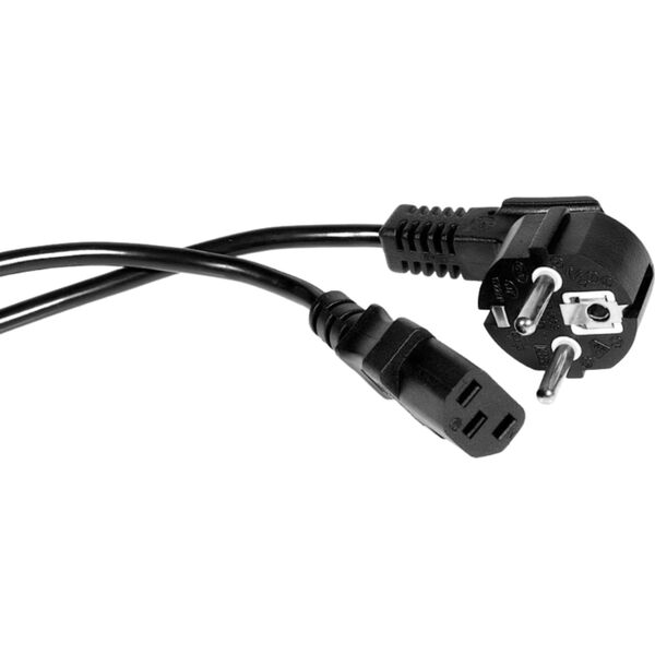 Kabel zasilający Libox Kabel zasilający komputerowy prosty 1,5m LB0175 Libox 6602985 5901811403071