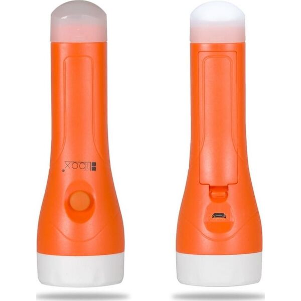 Latarka Libox Latarka akumulatorowa LED XP-E+LED LB0185 LIBOX 6603295 5901811403453