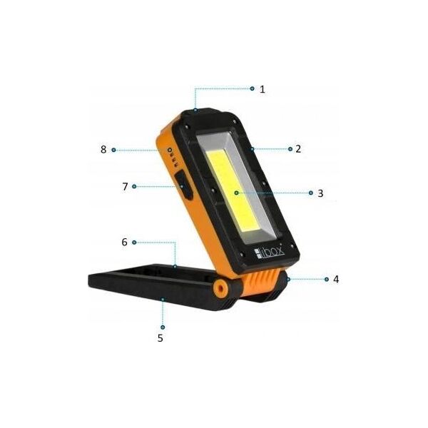 Libox Latarka akumulatorowa warsztatowa LB0183 LIBOX 6603297 5901811403422
