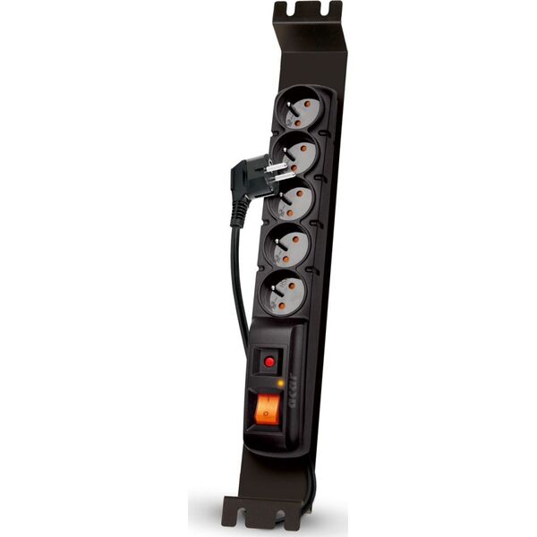 Acar Listwa zasilająca F5 FA RACK 5x 230V PL 5m (W0085) 6606237 5904743284701