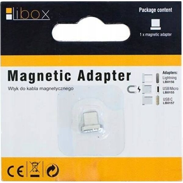 Libox Wtyk lightning do kabla magnetycznego LB0156 LIBOX 6608495 5902689075919