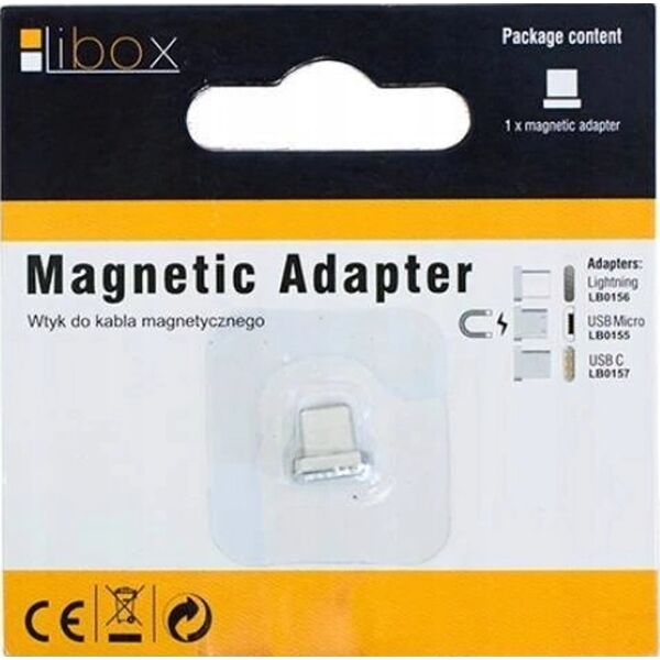 Libox Wtyk USB C do kabla magnetycznego LB0157 LIBOX 6608497 5902689075926