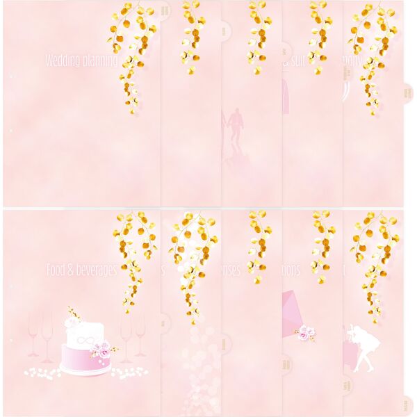 Herma Herma Wedding folder Wedding Planer Love Story DIN A4 15410 6614252 4008705154109