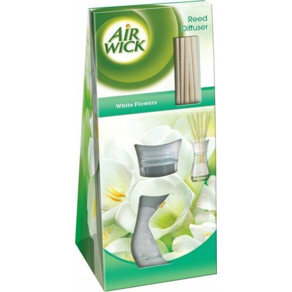 Air Wick Odświeżacz Patyczki Pachnące Białe Kwiaty 25ml Air Wick 6617218 5900627073751