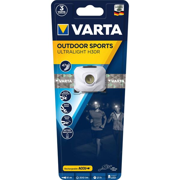 Latarka czołowa Varta H30R 6618810 4008496996957