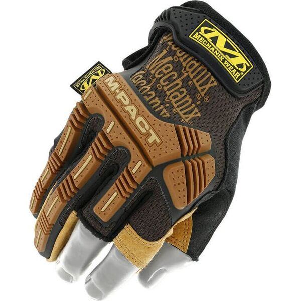 Mechanix Wear Mechanix Wear Rękawice Leather M-Pact Framer Czarne-Coyote XL 6630617 781513632956