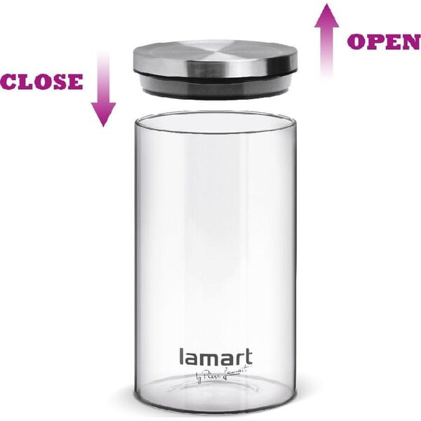 Lamart POJEMNIK LT 6025 PEUT 3 SZT SŁOIKI 6638730 8590669286157