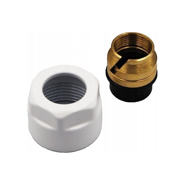 Varioterm Złączka zaciskowa 15/1 x M22/1.5 biały bł. (do zaworów INTEGRA, VISION) 6644028 5902249821536