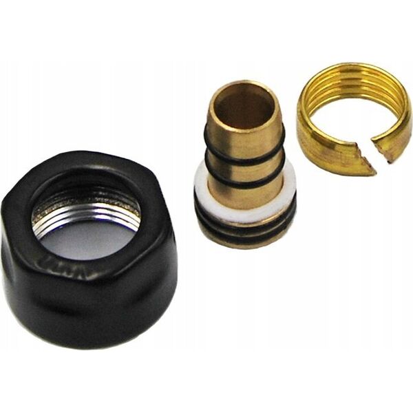 Varioterm Złączka zaciskowa PEX 16/2 x M22/1.5 czarny mat 6644034 5903175030016