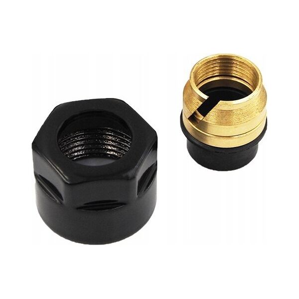 Varioterm Złączka/Adapter zaciskowy CU GW 3/4 x 15x1 Czarny mat 6644039 5903175030979