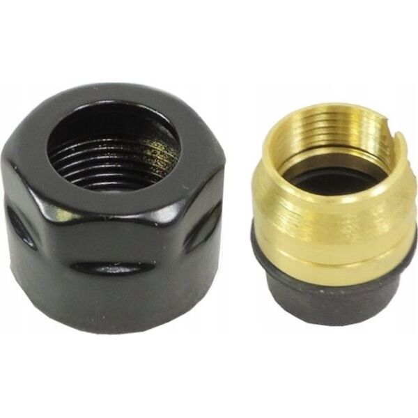 Varioterm Złączka/Adapter zaciskowy CU GW 3/4 x 15x1 Czarny mat 6644039 5903175030979