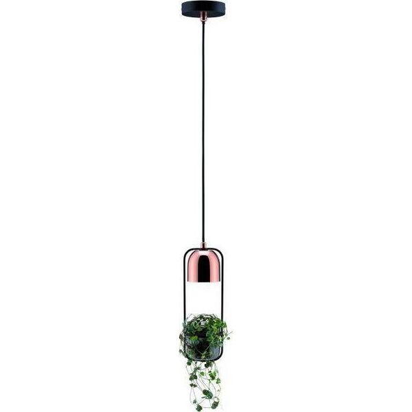 Lampa wisząca Paulmann Oprawa wisząca Neordic Fanja 1x20W GU10 Czarny/Miedź 230V Metall PL79749 6667065 4000870797495