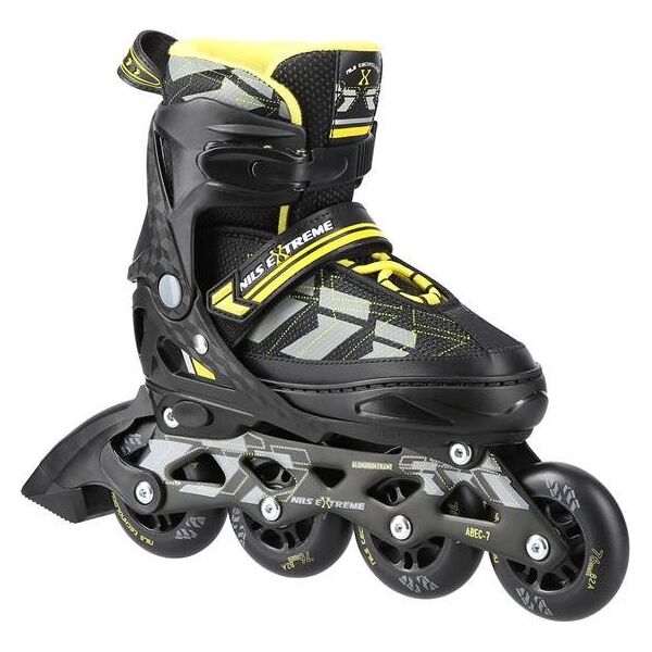 Rolki Nils Extreme NA11002 rekreacyjne regulowane czarne r. 31-34 6676320 5907695543322