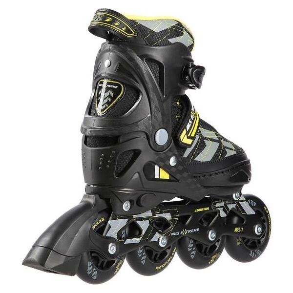Rolki Nils Extreme NA11002 rekreacyjne regulowane czarne r. 31-34 6676320 5907695543322