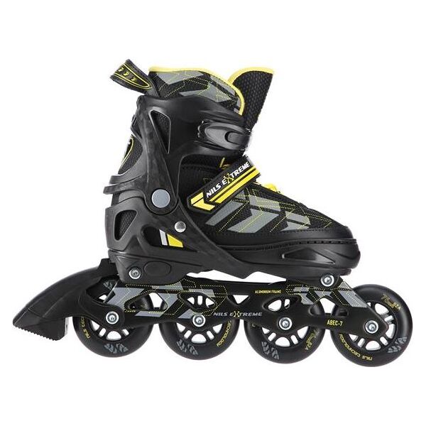 Rolki Nils Extreme NA11002 rekreacyjne regulowane czarne r. 31-34 6676320 5907695543322