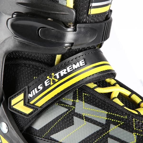 Rolki Nils Extreme NA11002 rekreacyjne regulowane czarne r. 31-34 6676320 5907695543322