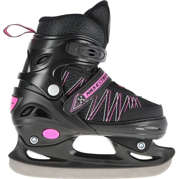 Rolki Nils Extreme NH11912-A z wymienną płozą regulowane czarne r. 31-34 6676326 5907695543025