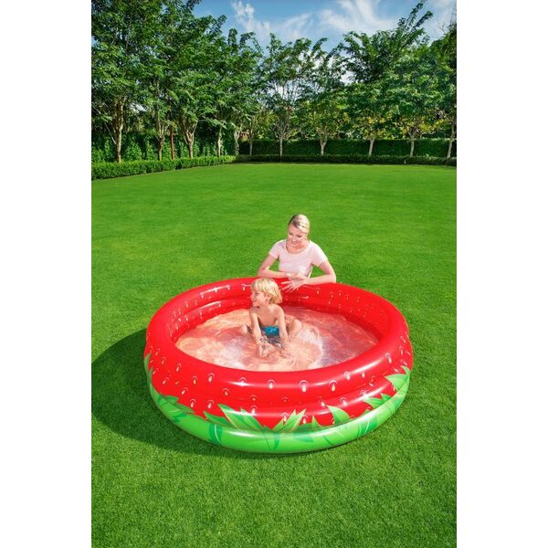 Bestway Basen dmuchany Truskawka 160cm (51145) 6684211 6942138968156