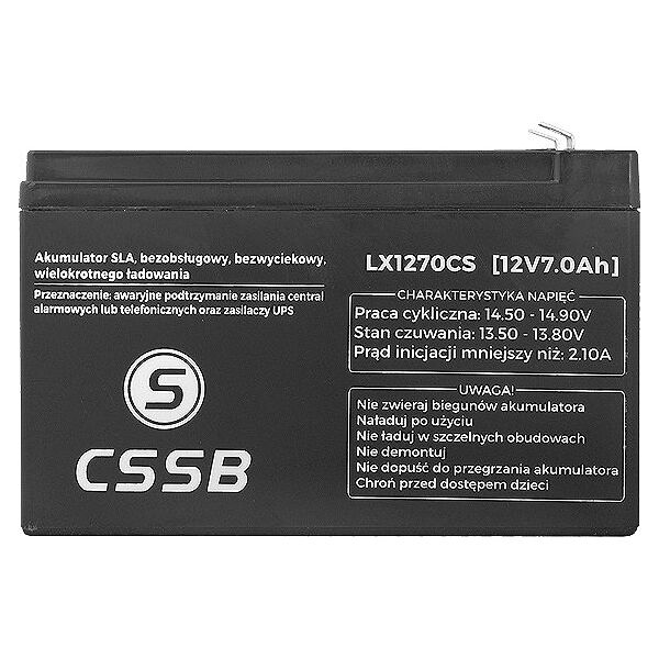 LTC Akumulator żelowy 12V, 7.0Ah 6694435 5902270713848