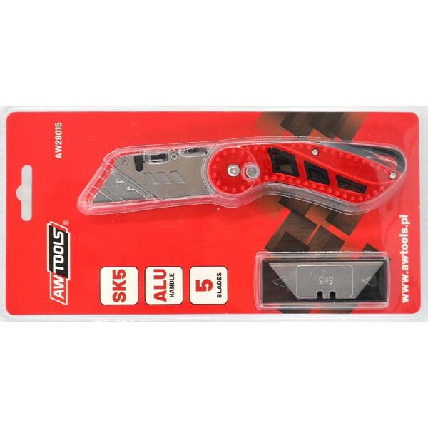 AWTools AWTOOLS NOŻYK TRAPEZOWY SKŁADANY AW29015 6700108 5903041036081