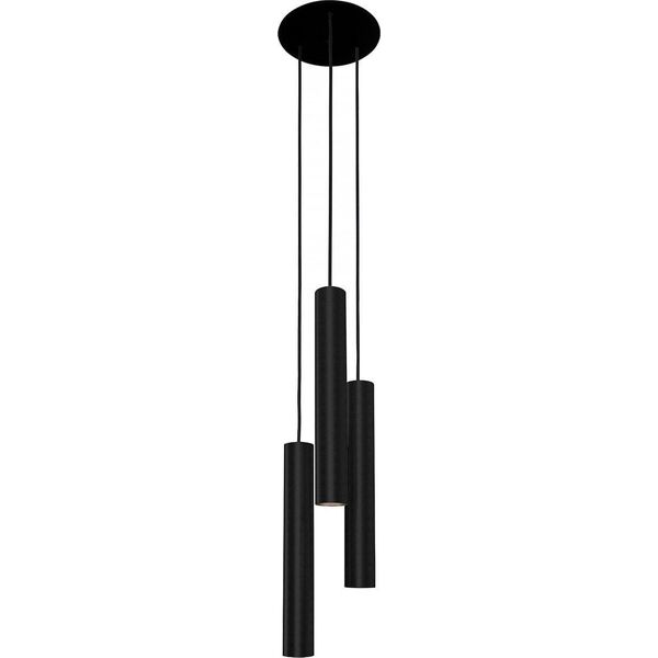 Lampa wisząca Nowodvorski Nowodvorski Eye 8917 Lampa wisząca zwis 3x10W GU10 Czarna 6743717 5903139891790