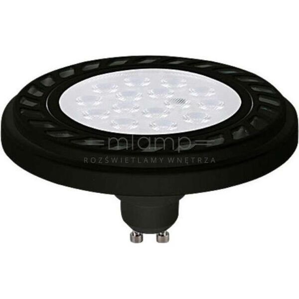 Nowodvorski Żarówka Nowodvorski Lens LED 9213 czarna 9W GU10 4000K ES111 6743733 5903139921398