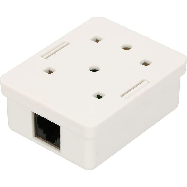 ExtraLink EXTRALINK 1XRJ45 CAT5E UTP WALL MOUNT OUTLET 6747764 5902560369632