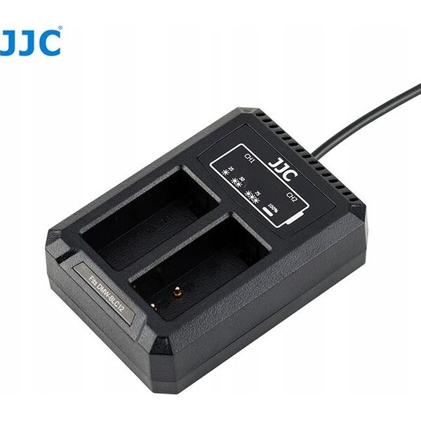 Ładowarka do aparatu JJC Podwójna Ładowarka Usb Do Panasonic Dmw-blc12 / Sigma Bp-51 / Leica Bp-dc12 6751476 6950291561930