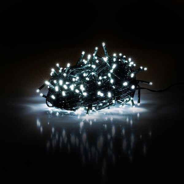 Lampki choinkowe Retlux 200 LED białe zimne 6755220 8590669223466