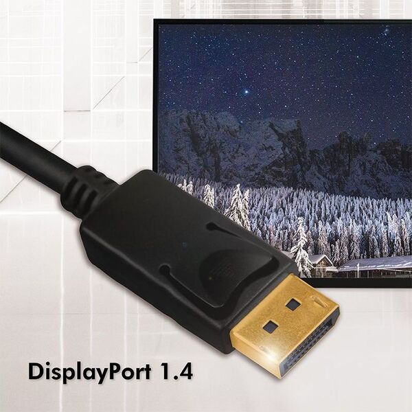 Kabel Techly DisplayPort - DisplayPort 3m czarny (ICOC DSP-A14-030NT) 6758110 8051128109283
