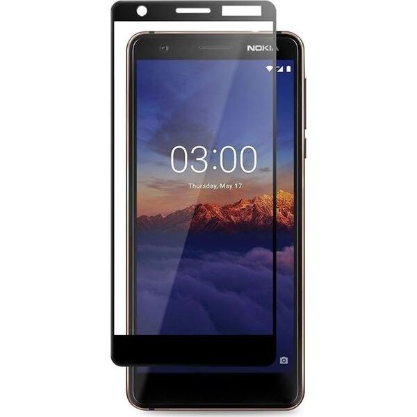 Crong Crong 7D Nano Flexible Glass - Szkło hybrydowe 9H na cały ekran Nokia 3.1 uniwersalny 6770569 5907731981125