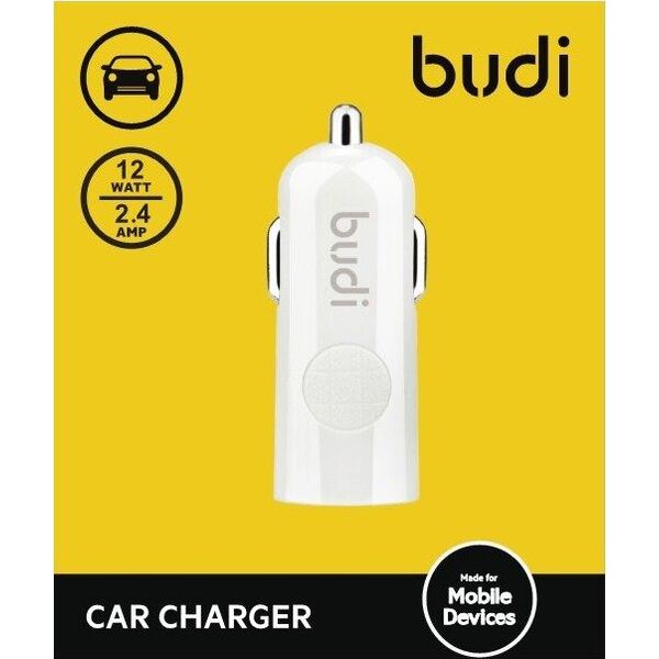Ładowarka Budi 1x USB-A 2.4 A  (43429-uniw) 6770714 6971536922545