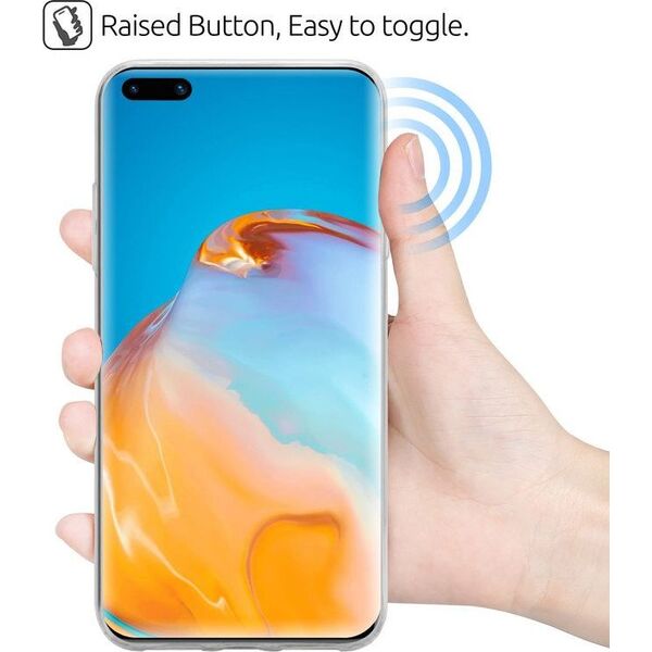 Crong Crystal Slim Cover - Etui Huawei P40 Pro 6770829 5907731983938