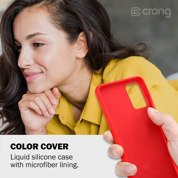 Crong Crong Color Cover - Etui Samsung Galaxy S20 Ultra (niebieski) uniwersalny 6770842 5907731984041