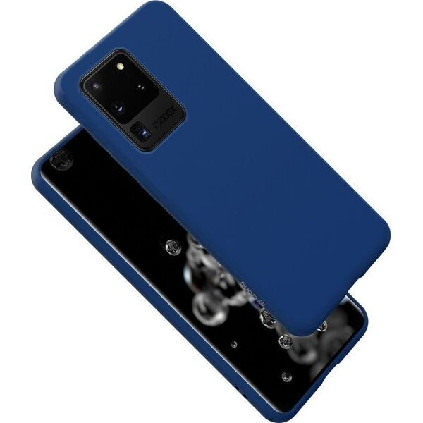 Crong Crong Color Cover - Etui Samsung Galaxy S20 Ultra (niebieski) uniwersalny 6770842 5907731984041