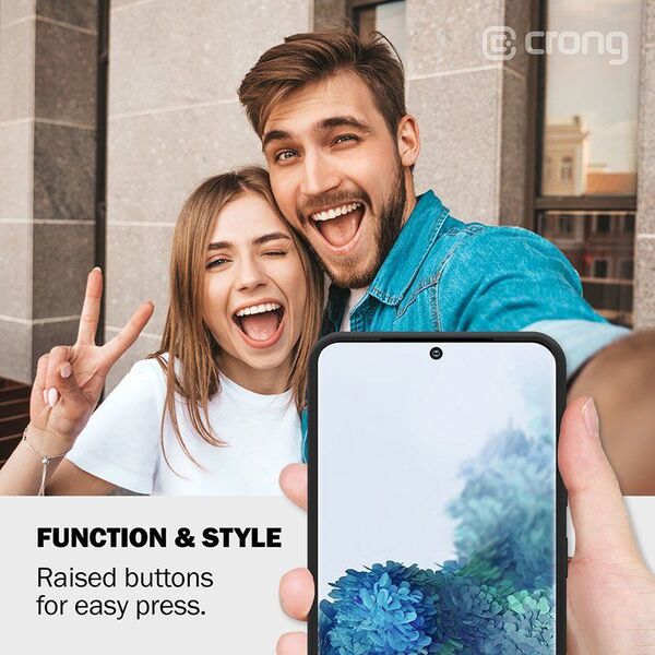 Crong Crong Color Cover - Etui Samsung Galaxy S20 Ultra (niebieski) uniwersalny 6770842 5907731984041