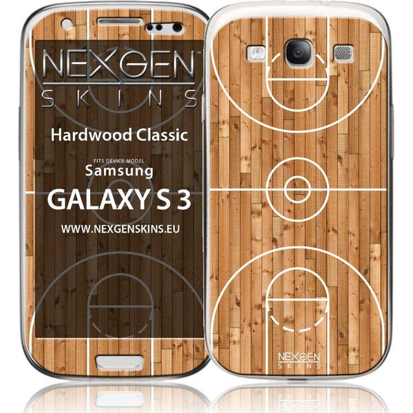 Nexgen Skins Nexgen Skins - Zestaw skórek na obudowę z efektem 3D Samsung GALAXY S III (Hardwood Classic 3D) uniwersalny 6771062 81159122492